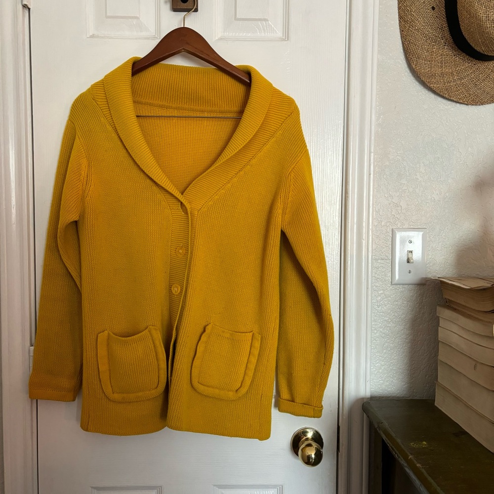 Vintage Yellow Sweater